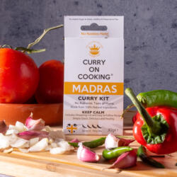 Curry On Cooking's 30 gram Madras spice kit
